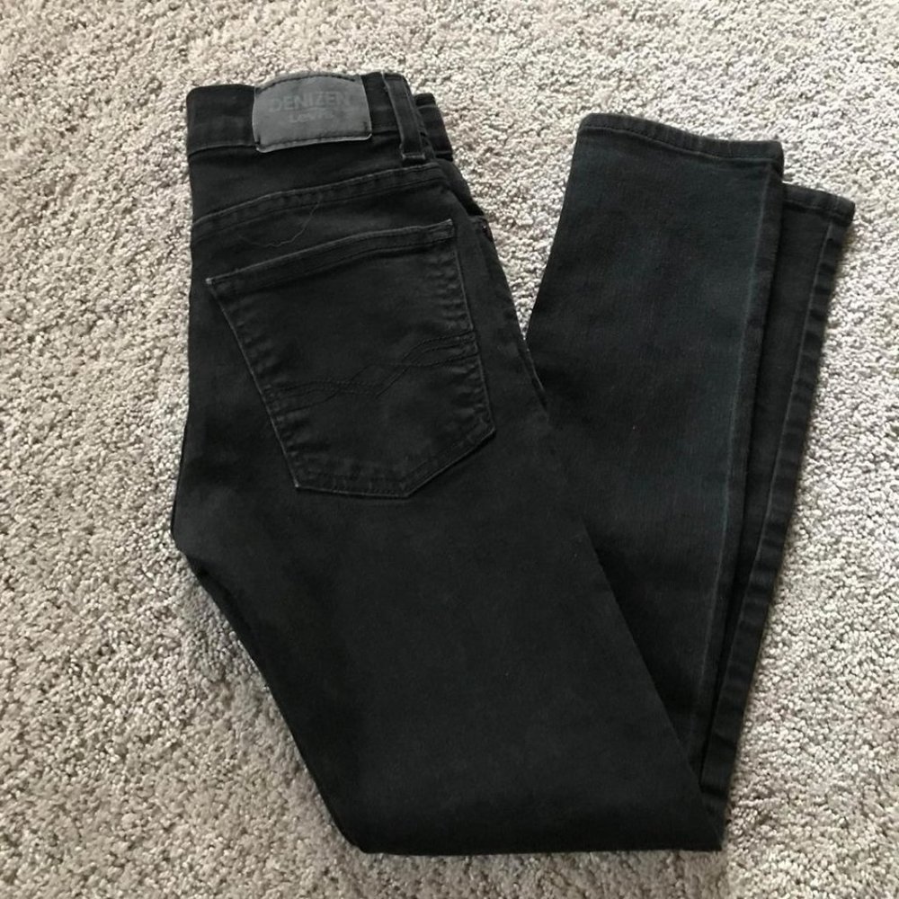 Denizen by Levi’s boys 12 regular black skinny jeans